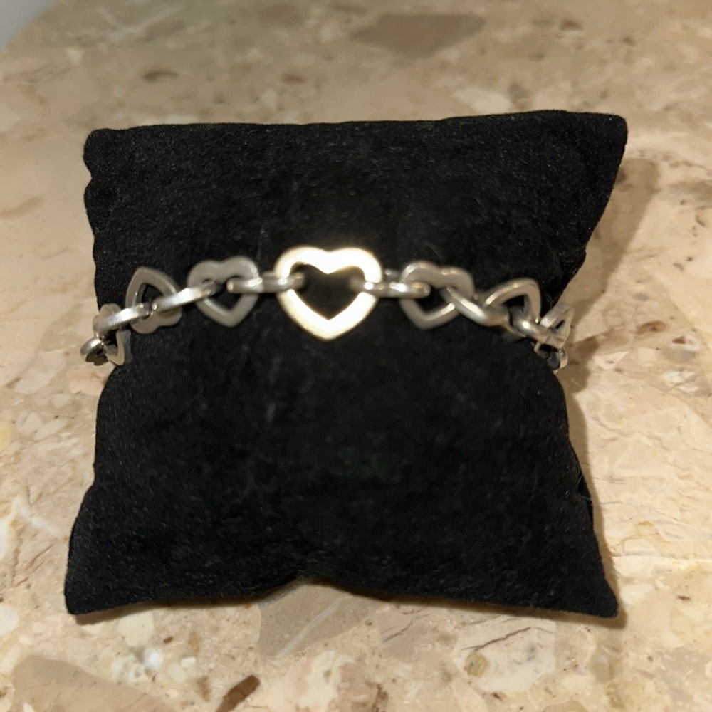 Authentic TIFFANY & CO. Heart Link Bracelet